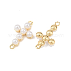 Подвески-соединители с крестообразным латунным креплением&nbsp;KK-P339-16G