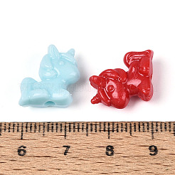 Непрозрачные акриловые бусины&nbsp;SACR-T018-27M