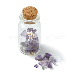 Украшение бутылки желаний прозрачное стекло&nbsp;AJEW-JD00011-03