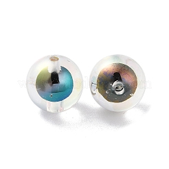 УФ-покрытие радужными переливающимися акриловыми бусинами OACR-H112-24C