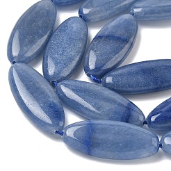 Природные голубые авантюрин бисером пряди&nbsp;G-B078-E13-01A