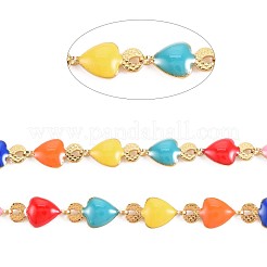 Ионное покрытие (ip) 304 нержавеющая сталь сердцевидные цепи&nbsp;STAS-N092-124