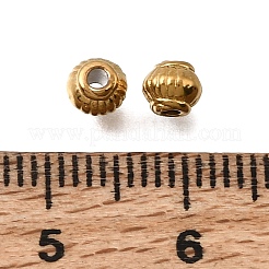 304 Edelstahlperlen&nbsp;STAS-L315-062F-G