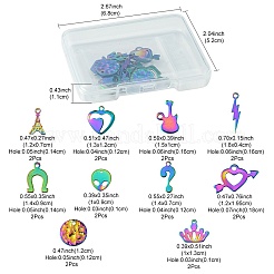 20 шт. 10 стиля подвесок из нержавеющей стали 304 и 201&nbsp;STAS-FS0001-42