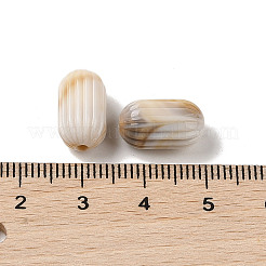 Двухцветные непрозрачные акриловые бусины&nbsp;MACR-M044-22