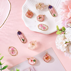 10шт 5 стиля подвески из эпоксидной смолы&nbsp;FIND-TA0008-91