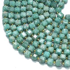 Природных амазонит бисер нитей G-K389-A47-01