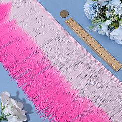 2.5м чинлоновая градиентная лента с кисточками&nbsp;OCOR-GF0005-47A