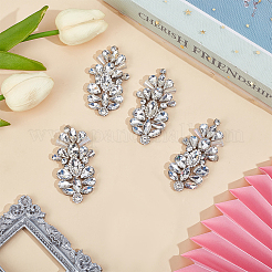 4 шт. вышивальные нити со стеклянными стразами&nbsp;PATC-OC0001-01A