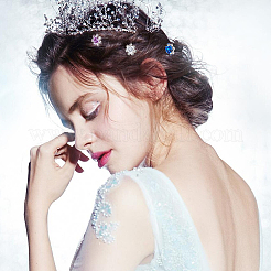 60 шт. 3-х цветные заколки для волос из сплава OHAR-PH0001-21