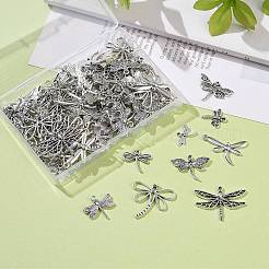 90 Stück 9 tibetische Anhänger aus Zinklegierung zinc&nbsp;TIBEP-PH0020-21AS-RS-W