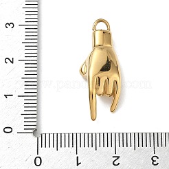 Pendentifs en acier inoxydable 304 avec placage ionique (IP)&nbsp;X-STAS-P423-07G
