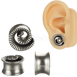 Ушные туннели из латунного сплава Vortex&nbsp;FS-WGA94B8-05