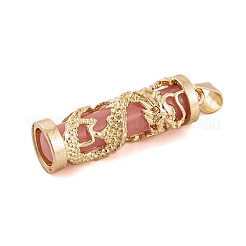 Подвески на колоннах из синтетического светящегося камня FIND-C058-01G-04