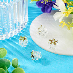 4pcs perles de chalumeau faites à la main&nbsp;LAMP-TA0002-24D