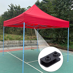 4 pz connettori di ricambio per gazebo in plastica ABS&nbsp;FIND-CN0002-41