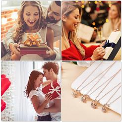 Китайское зодиакальное ожерелье свиное ожерелье 925 стерлингового серебра розовое золото поросенок на луне кулон ожерелье циркон луна и звезда ожерелье милые животные ювелирные подарки для женщин JN1090L