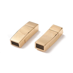 Fermoirs magnétiques en acier inoxydable 304 avec emembouts collées&nbsp;STAS-I011-17-G