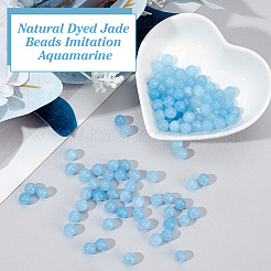 100 шт. бусины из натурального нефрита G-OC0004-15