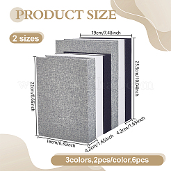 6 шт. 6 стиля поддельная книга-модель-симуляция&nbsp;AJEW-NB0008-24A