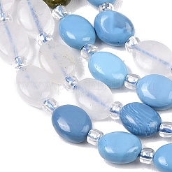 Colliers de perles en cristal de quartz naturel&nbsp;G-Z135-A11