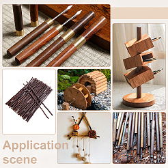 50 Stück Holzast-Dekoration&nbsp;DIY-WH0899-827