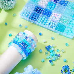 Непрозрачные акриловые бусины SACR-TA0001-45C