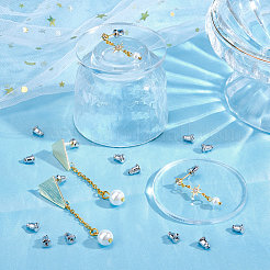 50 пара латунных гаек-ушей&nbsp;KK-CN0003-29