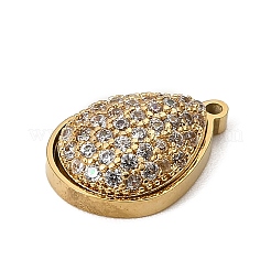 Подвески из нержавеющей стали 304 с микропаве из кубического циркония&nbsp;LS-STAS-I356-04G-05