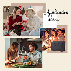 Бумажные упаковочные сумки ABAG-WH20009-15K