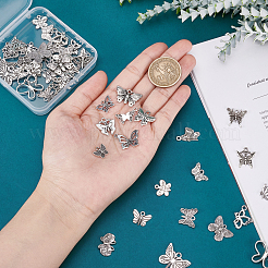 60 ensemble de 30 pendentifs en alliage de zinc de style&nbsp;PALLOY-PH0002-07
