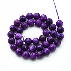 Природного кварца нитей бисера G-N355-10mm-38