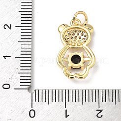 Латунные микро проложить кубического циркония подвески KK-Q068-04C