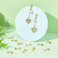 30 шт. фурнитура для сережек-гвоздиков из нержавеющей стали 304 STAS-UN0044-42