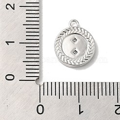 Латунные микро проложить кубического циркония подвески&nbsp;KK-D071-01P