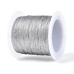 50 м двухслойная круглая металлизированная нить из пэт-материала&nbsp;MCOR-T003-02B