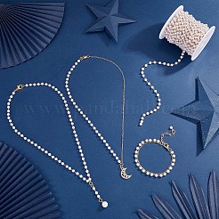 Пластиковая цепочка с искусственным жемчугом JX303A