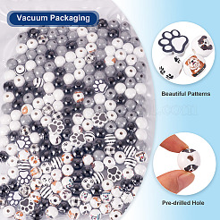 Набивные деревянные европейские бусины&nbsp;WOOD-TA0002-66