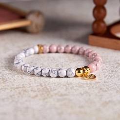 175шт синтетические бирюзовые круглые бусины для изготовления ювелирных изделий своими руками&nbsp;DIY-SZ0006-02