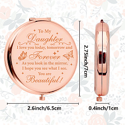 Зеркало из нержавеющей стали&nbsp;DIY-CN0003-28C