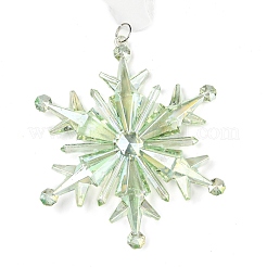 Рождественский прозрачный пластиковый кулон&nbsp;LS-HJEW-G022-01D