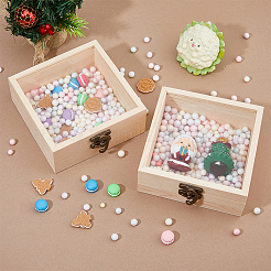 2 шт. деревянные ящики для хранения&nbsp;WOCR-DC0001-01A