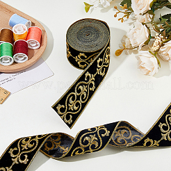 Polyester-Jacquardband mit Blumenmuster im chinesischen Stil&nbsp;OCOR-WH0101-36C