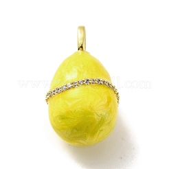 Реечное покрытие латунь микропаве кубический цирконий эмаль подвески KK-M230-12G