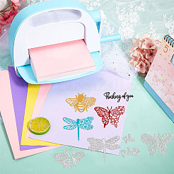 Углеродистая сталь разрезает трафареты DIY-WH0309-1458