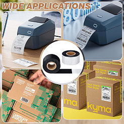 Лента из стирающегося волокна и смолы с углеродным волокном&nbsp;AJEW-WH0348-703