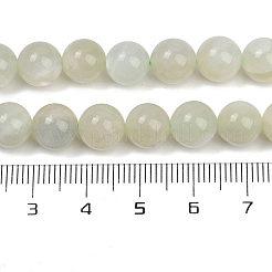 Нити бусин из натурального зеленого лунного камня&nbsp;LS-G-NH0060-A01-02