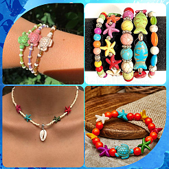 Набор для самостоятельного изготовления браслета на тему океана&nbsp;DIY-SC0023-34