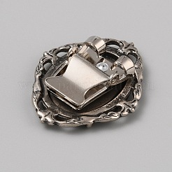 Направляющие для галстука-боло в тибетском стиле из цинкового сплава FIND-WH0260-37I-AS