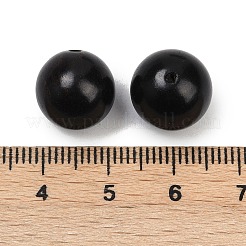 Неокрашенные натуральные деревянные бусины WOOD-Q046-03D-01